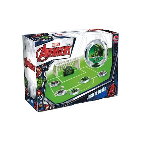 Jogo futebol de botão avengers lider 2400 Submarino