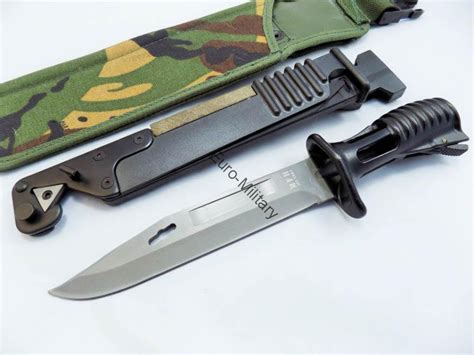 Knives Bayonets British Army Sa80 L85 Bayonet W Plastic And Dpm Camo