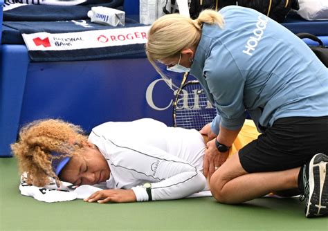 Tennis Naomi Osaka Pulls Out Of First Round Match In Toronto With A