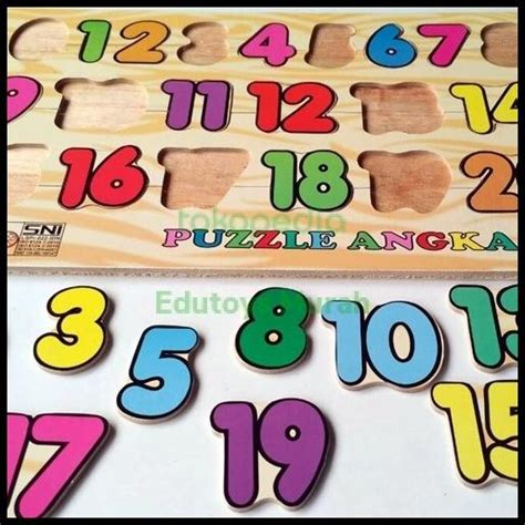 Jual Paket Mainan Edu Puzzle Huruf Hijaiyah Huruf Besar Angka Huruf