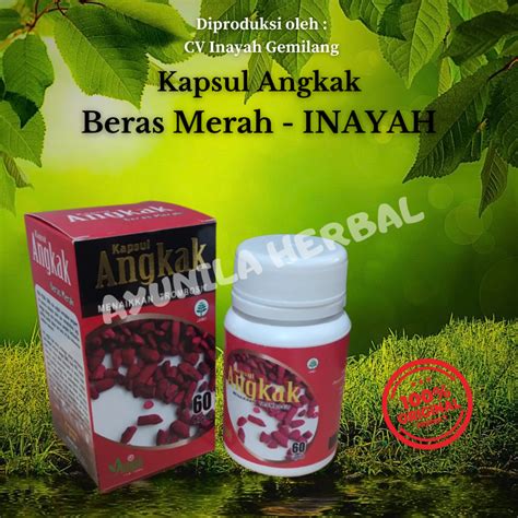 Jual Kapsul Angkak Beras Merah Dbd Tipes Shopee Indonesia