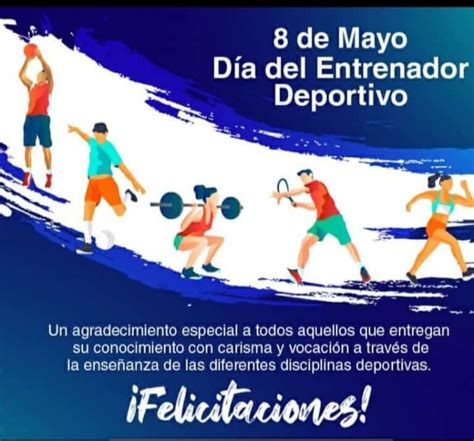 8 de mayo Día del Entrenador Deportivo