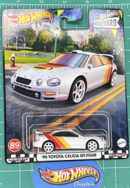 2024 HOT WHEELS BOULEVARD 89 PREMIUM 95 Toyota Celica GT Four EUR 4 55