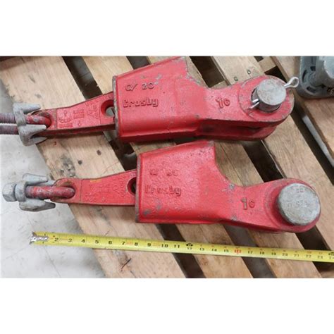 wedge socket crosby  continental auctioneers