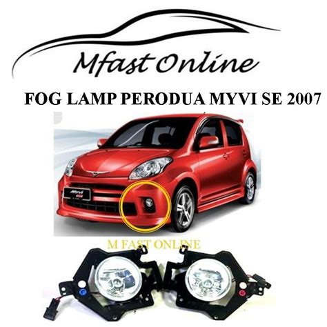 Original Oem Fog Lamp Myvi Se Shopee Malaysia