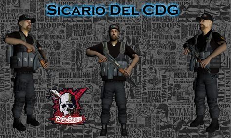 Skin Sicario Del Cdg Gta Tijuana Mods