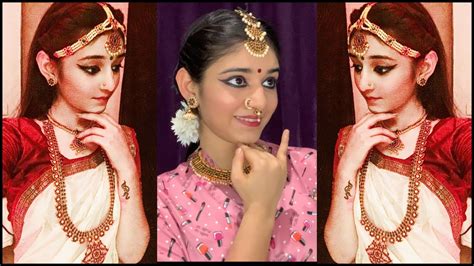 Bharatanatyam Make Up Tutorial With Easily Available Products Step