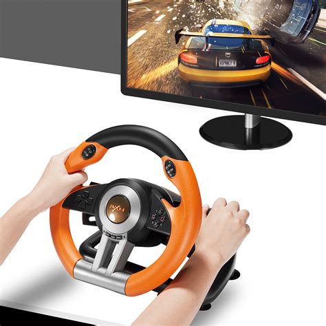 PXN V3II 180° Xbox Steering Wheel with Pedals, Paddles for Xbox Series X|S, PC, PS4, Switch ...