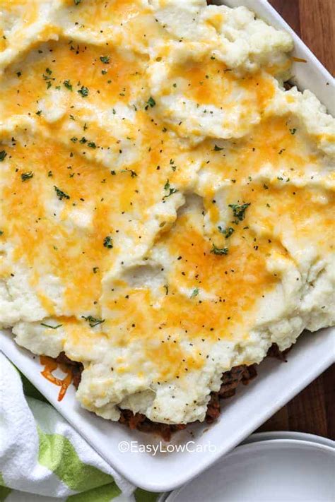 Easy Low Carb Shepherd S Pie Hearty Delicious Easy Low Carb