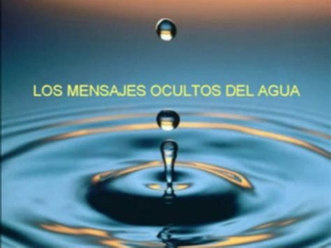 Masaru Emoto Los mensajes ocultos del agua Vídeo Dailymotion