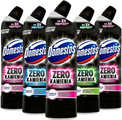 Domestos Zero Kamienia Mix Żel Do Czyszczenia Wc 5X750Ml Opinie i