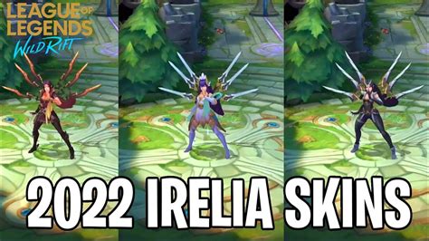 Wild Rift Highnoon Irelia Vs Sentinel Irelia Vs Divine Sword