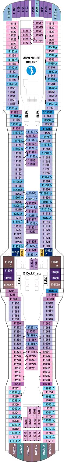 Royal Caribbean Ovation of the Seas Deck Plans: Ship Layout, Staterooms ...