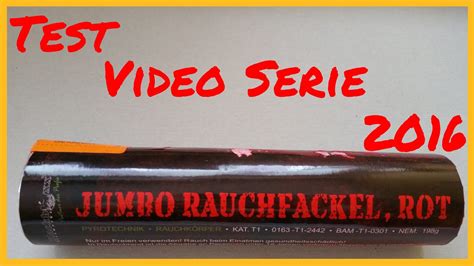 Test Video Jumbo Rauchfackel Rot Full Hd Youtube