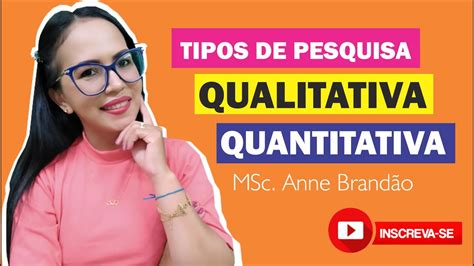 Metodologia Pesquisa Qualitativa E Quantitativa Parte 1 Youtube