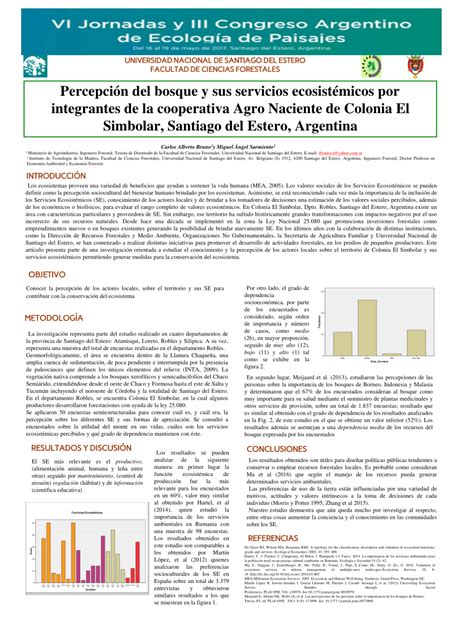 PDF Percepción del bosque y sus servicios ecosistémicos por