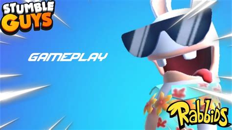 Gameplay Del Rabbid Rider En Stumble Guys Stumble Guys X Rabbids