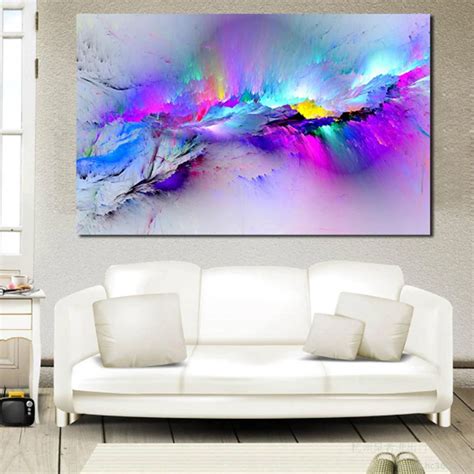 Abstract Oil Painting Wall Pictures Living Room Minimalist Bedroom ...