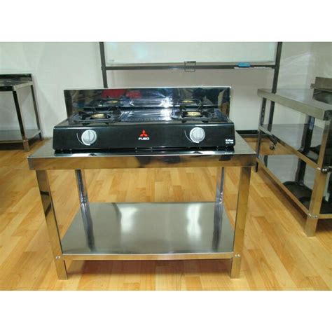 Jual Meja Kompor Meja Dapur Stainless Steel Minimalis Mt Metalco