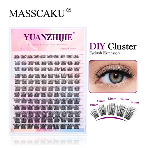 Masscaku Lines Segmented Eyelash Strips Frim Spike Lashes Cluster