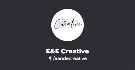 E E Creative Instagram Facebook Tiktok Linktree