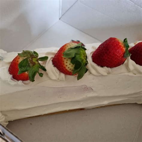 Gateaux Fraise Swiss Roll Vegetal Sans Oeuf Lait Gaiagives