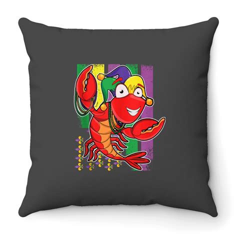 Boil Crew Crawfish Crayfish Flag Parade Bead Mardi Gras Throw