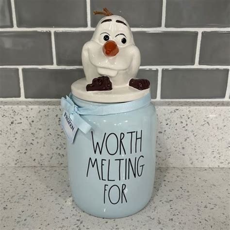 Disney Accents New Rae Dunn Disney Frozen Olaf The Snowman Worth