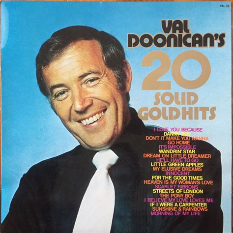 Val Doonican Val Doonican S 20 Solid Gold Hits Vinyl Discogs