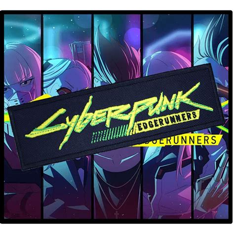 Cyberpunk Logo Parche Bordado