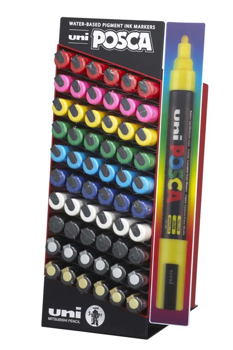 Marker Uni Pc 5m Posca Various Colors 60 1 In Display