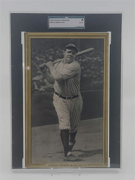 Babe Ruth Goudey Premium Lucky Larrys Flickr