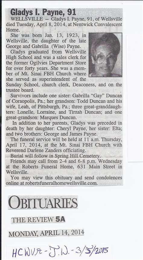 This Telegram Obituary Will Haunt You.