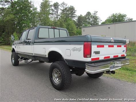 1997 Ford F 350 Xlt 73 Obs 4x4 Crew Cab Long Bed