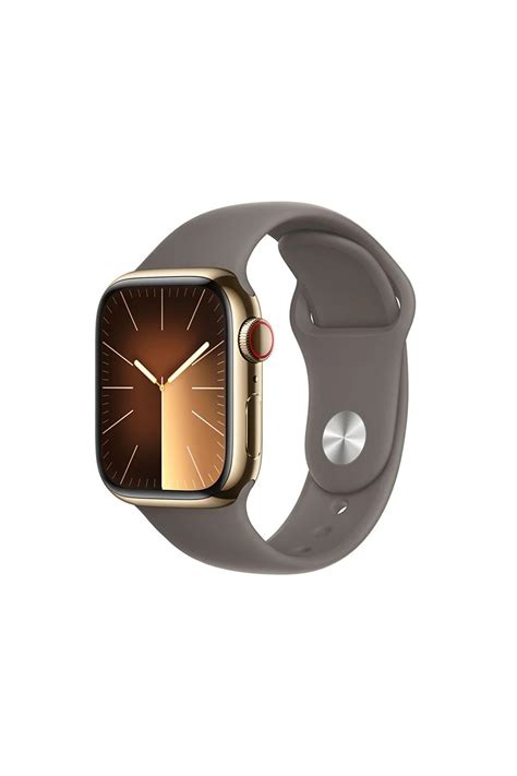 Apple Watch Series 9 GPS Cellular MRJ53TU A 41 mm Altın Rengi