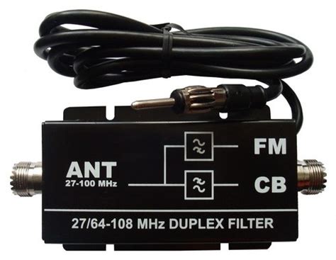 Дуплексный фильтр Optim Filter CB-FM - «Антенна СВ диапазона ...