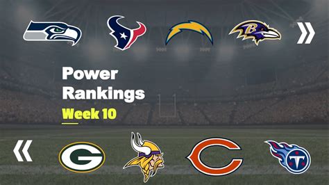 Nfl Week 10 Power Rankings Youtube