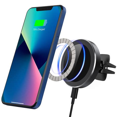 Buy Etepehi Magnetic Wireless Car Charger 15w Car Phone Auto Clamping