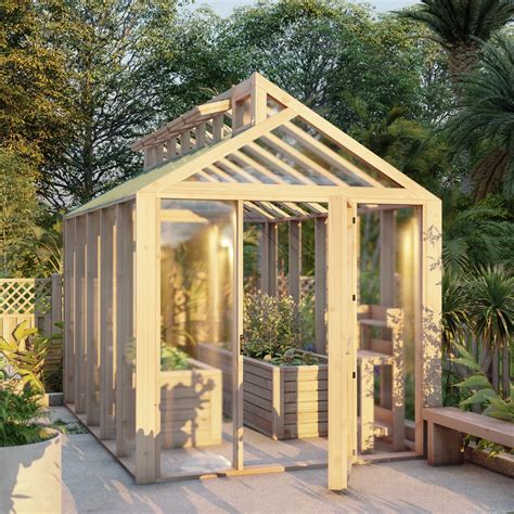 12x8 Greenhouse Good Wood Plan