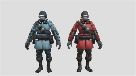 Team Fortress 2 - Soldier Robot - Download Free 3D model by ...