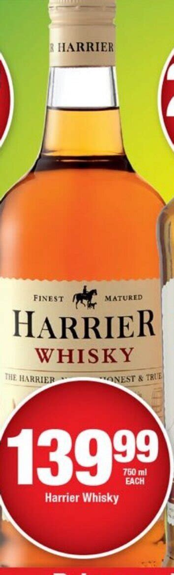 Harrier Whisky Offer At Ok Liquor