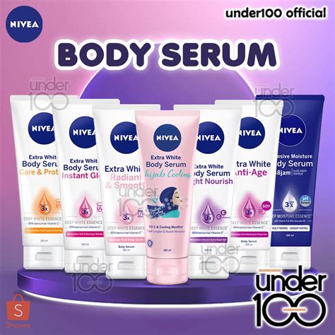 Jual Under Nivea Body Serum Extra White Night Repair Care