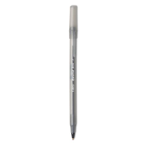 Bic Round Stic Xtra Precision Ballpoint Pen Stick Fine Mm Black