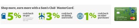 Sam S Club Mastercard Review 5 Cash Back On Gas Purchases On The First 6 000 Spent Per Year