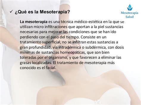 Qué Es La Mesoterapia Qué Es La Mesoterapia Y Para Qué Sirve