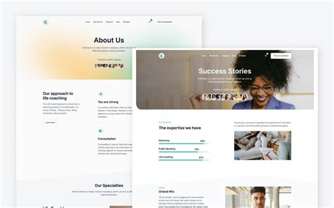 Life Coach Coaching Html Responsive Website Template