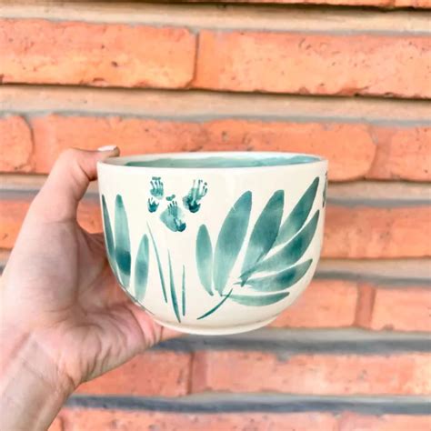 Bowl Botanical Verde Comprar En Rena Deco