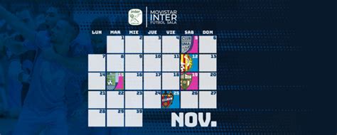 Fechas Y Horarios De Los Compromisos De Movistar Inter Fs En El Mes De