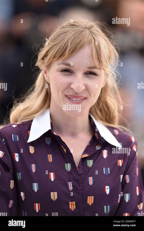 Sonja Richter at the photocall for the film The Homesman held at the Palais Des Festivals as ...