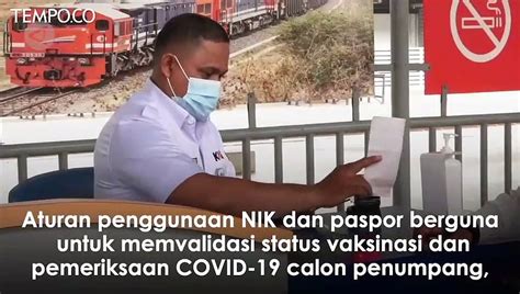 Syarat Baru Pesan Tiket Mulai 26 Oktober Bagi Penumpang KA Jarak Jauh